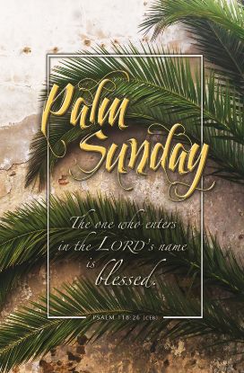 Picture of Palm Sunday Regular Size Bulletin