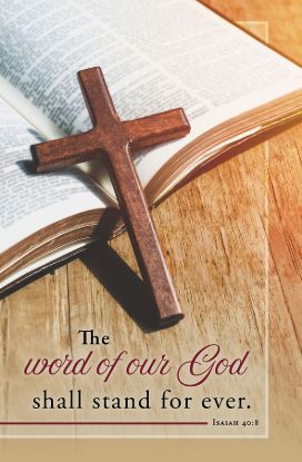 Picture of The Word of God Shall Stand Forever Bulletin Regular