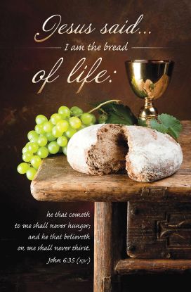 Picture of I am the Bread of Life Communion Bulletin