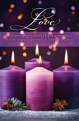 Picture of Love a New Commandment Advent Bulletin