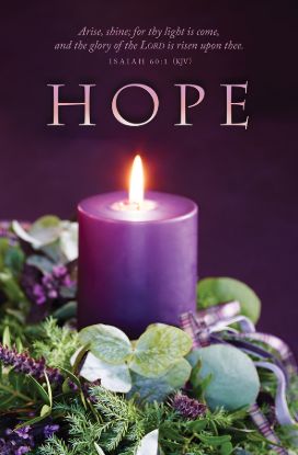 Picture of Hope Glory of the Lord Advent Bulletin