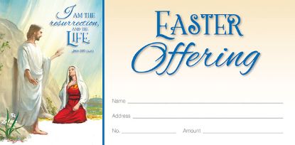 Picture of Easter I am the Resurrection Offering Envelope