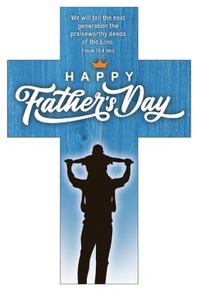 Picture of Cross Happy Father's Day (non-matching) Bookmark