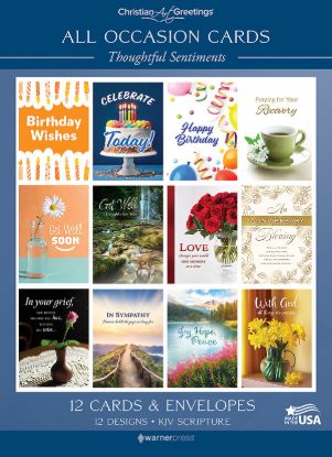 Picture of All Occasion Thoughtful Sentiments - Box of 12