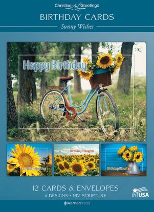 Picture of Birthday Sunny Wishes - Box of 12