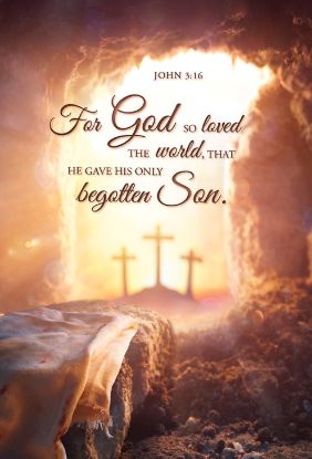 Picture of Easter For God so Loved the World Bookmark