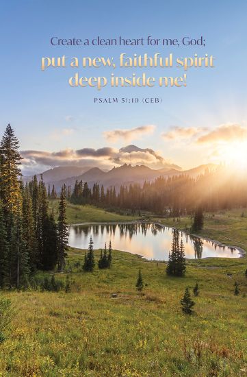 Picture of Word Alive! Weekly Bulletin without Message-Week 11, Letter Size (Package of 25)