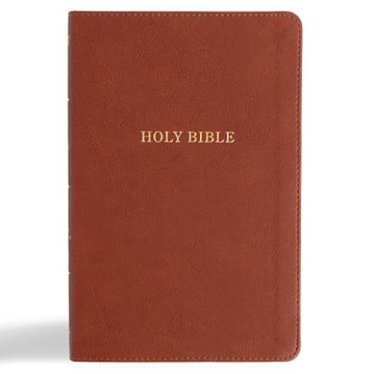 Picture of KJV Thinline Bible, Burnt Sienna Leathertouch