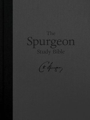 Picture of KJV Spurgeon Study Bible, Charcoal Hardcover