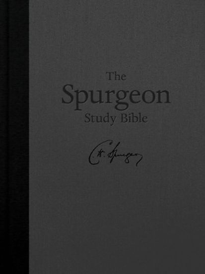 Picture of KJV Spurgeon Study Bible, Charcoal Hardcover