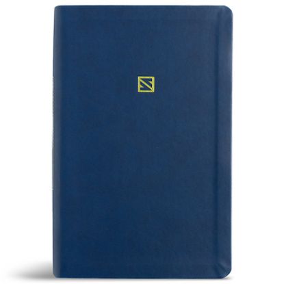 Picture of CSB Teen Study Bible, Optimal Type, Navy Leathertouch, Indexed