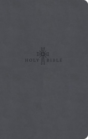 Picture of CSB Premium Gift Bible, Easy-To-Read Optimal Type, Charcoal Leathertouch