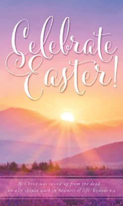 Picture of Celebrate Easter! Sunrise 3' x 5' Fabric Banner