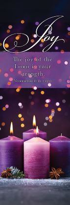 Picture of Banner Joy of the Lord Advent 2 x 6 Vinyl