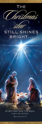 Picture of Banner The Christmas Star 2 x 6 Vinyl