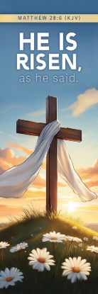 Picture of Kids Easter He is Risen (non-matching) Bookmark