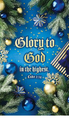 Picture of Banner Christmas Glory to God in the Highest 3x5 Fabric