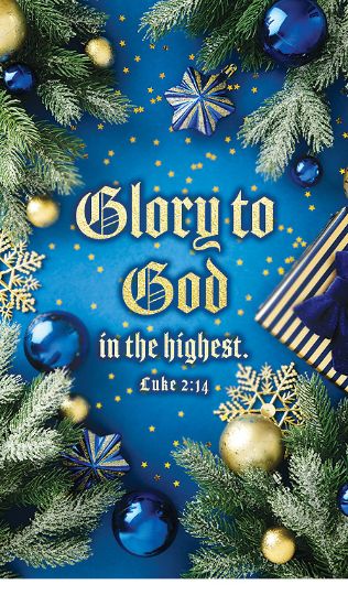 Picture of Banner Christmas Glory to God in the Highest 3x5 Fabric