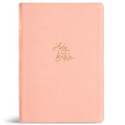 Picture of CSB Super Giant Print Reference Bible, Optimal Type, Digital Study Edition, Pink Leathertouch