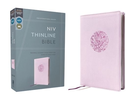 Picture of Niv, Thinline Bible, Leathersoft, Purple, Red Letter, Comfort Print