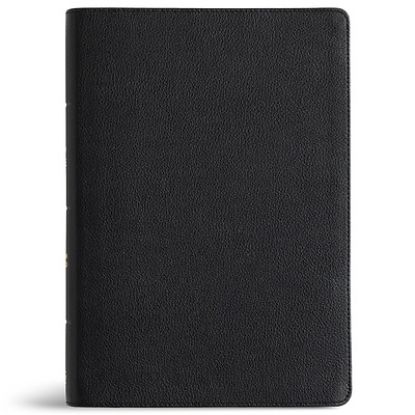 Picture of CSB Super Giant Print Reference Bible, Optimal Type, Digital Study Edition, Black Genuine Leather, Indexed