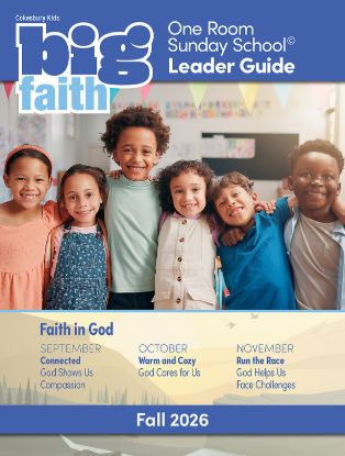 Picture of Cokesbury Kids Big Faith Fall 2026 One Room Sunday School Leader Guide