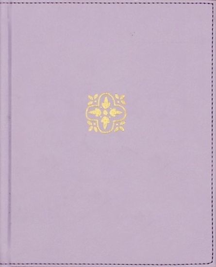Picture of Niv, Journal the Word Bible (Perfect for Note-Taking), Double-Column, Leathersoft Over Board, Purple, Red Letter, Comfort Print