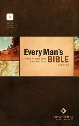 Picture of NLT Every Man's Bible, Filament Enabled (Hardcover, Red Letter)