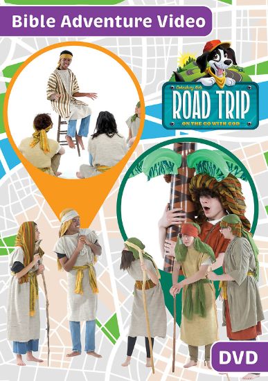 Picture of VBS 2025 Road Trip Bible Adventure Video DVD/CD-ROM