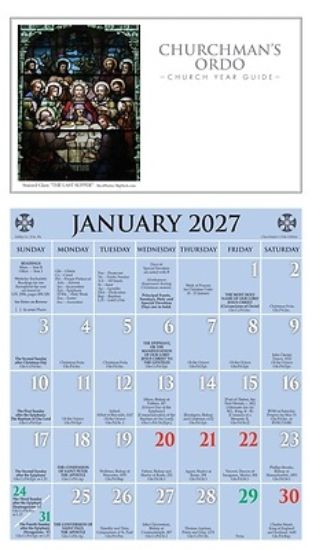 Picture of 2027 Churchman's Ordo Kalendar