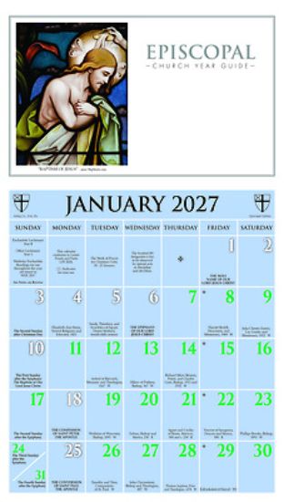 Picture of 2027 Episcopal Church Year Guide Kalendar