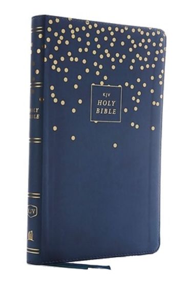 Picture of Kjv, Thinline Bible Youth Edition, Leathersoft, Blue, Red Letter Edition, Comfort Print