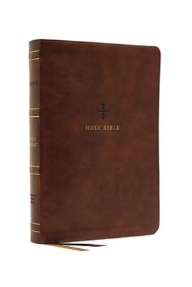 Picture of Nrsv, Catholic Bible, Standard Large Print, Leathersoft, Brown, Comfort Print