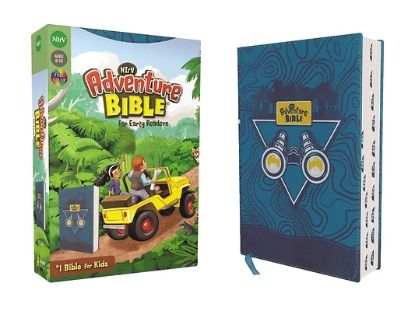 Picture of Nirv, Adventure Bible for Early Readers, Leathersoft, Blue, Full Color, Thumb Indexed Tabs