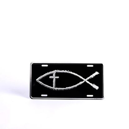 Picture of Clergy Silver Auto Tag