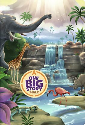 Picture of CSB One Big Story Bible, Revised & Updated, Easy-To-Read Optimal Type, Creation Leathertouch, Indexed