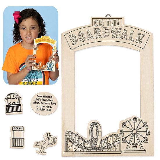Picture of VBS 2027 On the Boardwalk Wooden Picture Frame (Pkg of 12)