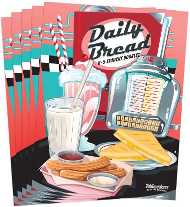 Picture of Vacation Bible School VBS 2027 Tablemakers Daily Bread Student (K-5 student booklet) 5-Pack