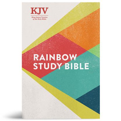 Picture of KJV Rainbow Study Bible, Hardcover