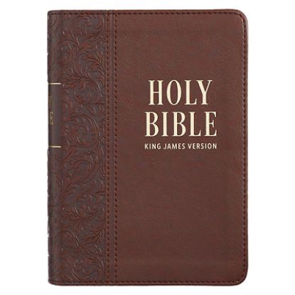 Picture of KJV Compact Large Print LL Brown