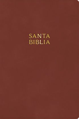 Picture of Rvr 1960 Biblia Letra Gigante, Café Madera, Símil Piel, Con Índice