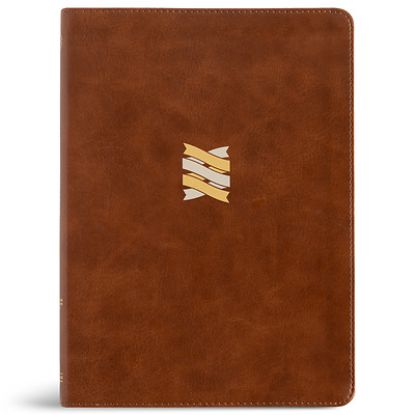 Picture of CSB Connecting Scripture New Testament, Brown Leathertouch