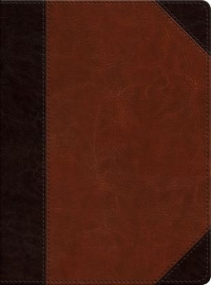 Picture of ESV Wide Margin Reference Bible (Trutone, Brown/Cordovan, Portfolio Design)