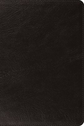 Picture of ESV Personal Size Reference Bible (Genuine Leather, Black)