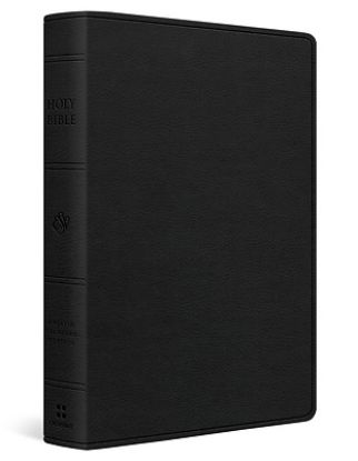 Picture of ESV Giant Print Value Personal Size Bible, Red Letter (Trutone, Black)