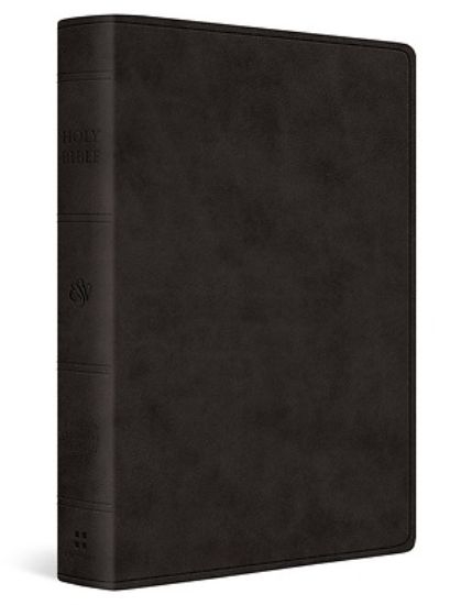 Picture of ESV Giant Print Value Personal Size Bible, Red Letter (Trutone, Black)
