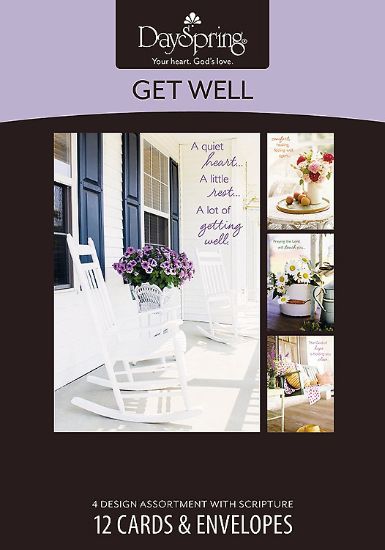Picture of Sunny Days - Get Well Boxed Cards - Box of 12