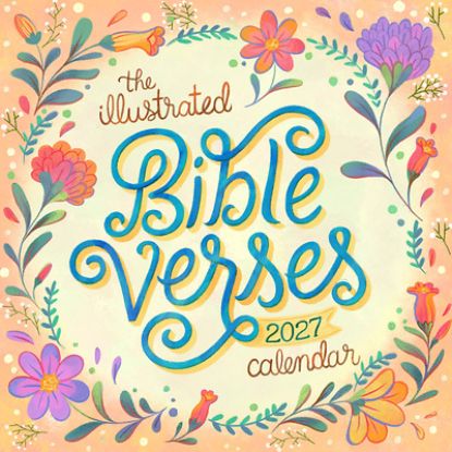 Picture of The Illustrated Bible Verses Wall Calendar 2027