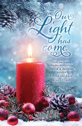 Picture of Our Light Has Come Christmas Bulletin