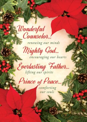 Picture of Boxed Cards Solid Christmas In His Name - Box of 12